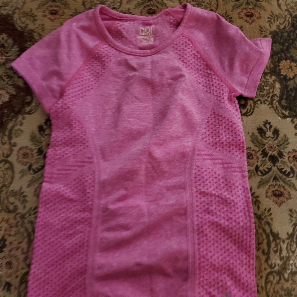 Pink Athleta shirt